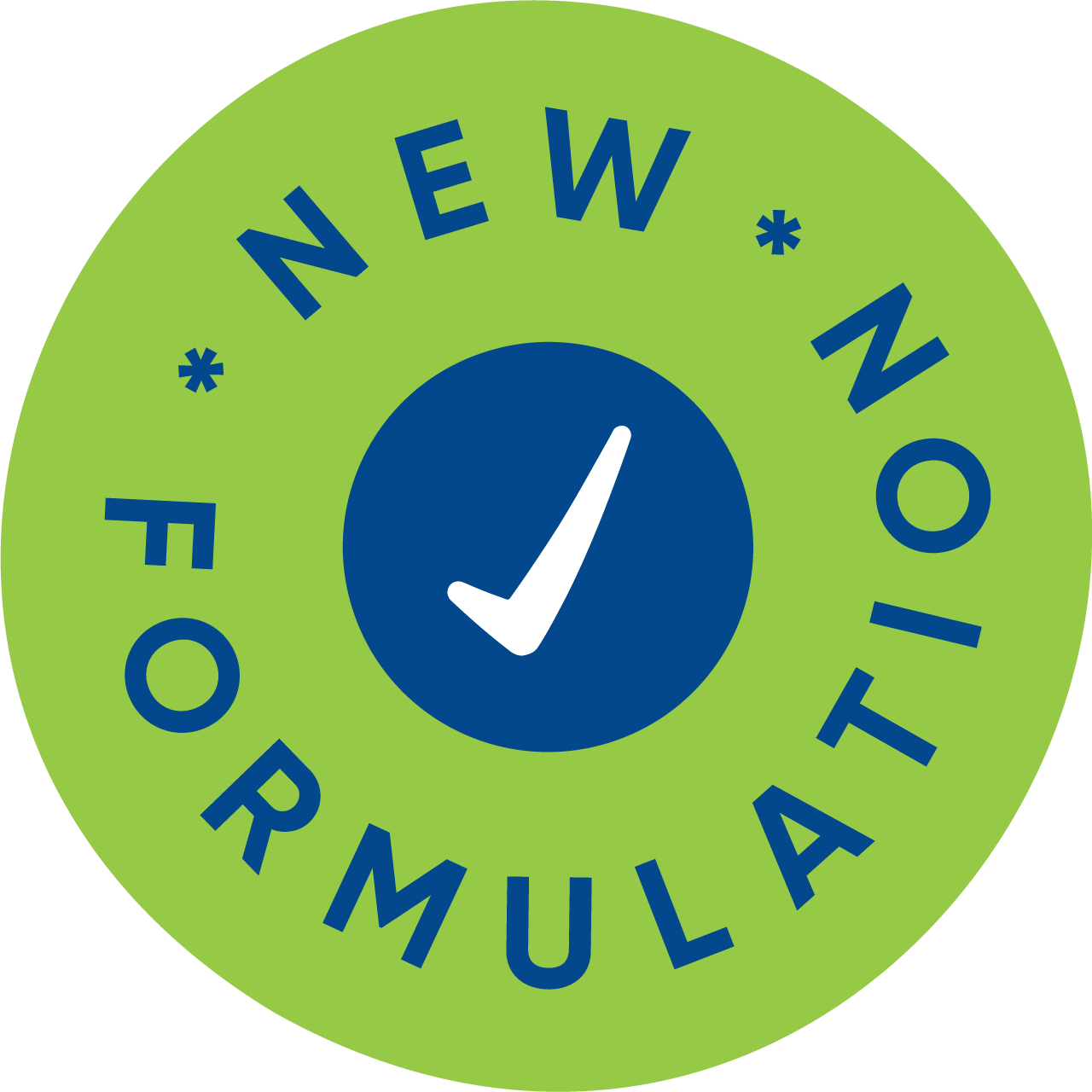 new formulation badge