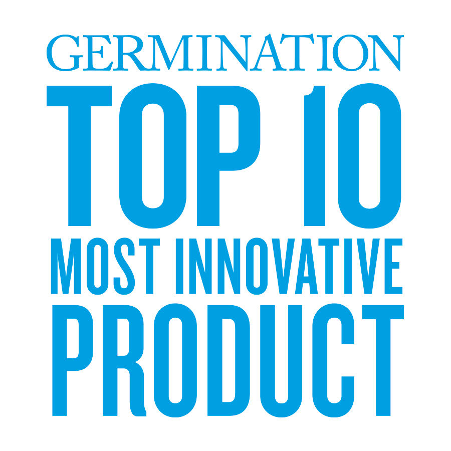 Top 10 most innovative product award badge